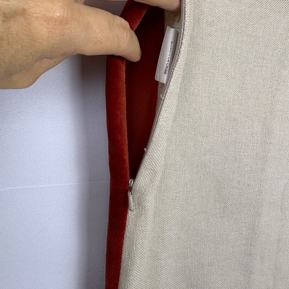 Pottery Barn 2 Velvet Pillow Covers; 1 Unbranded Plaid Cotton Cover Fall Hunting - Picture 10 of 16